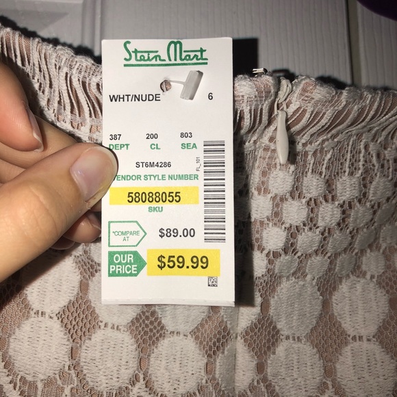 stein mart white dresses